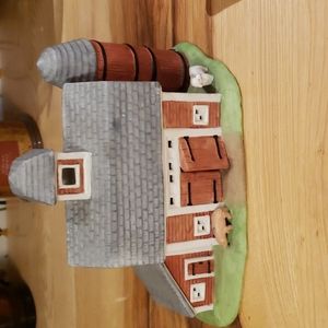 Partylite barn tealight holder